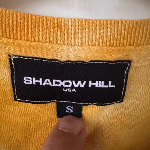 Sold 🎈 Shadow Hill Custom Ruffled Cropped Tee Shirt S Tie Dye Upcycled Rebuilt - Picture 4 of 4